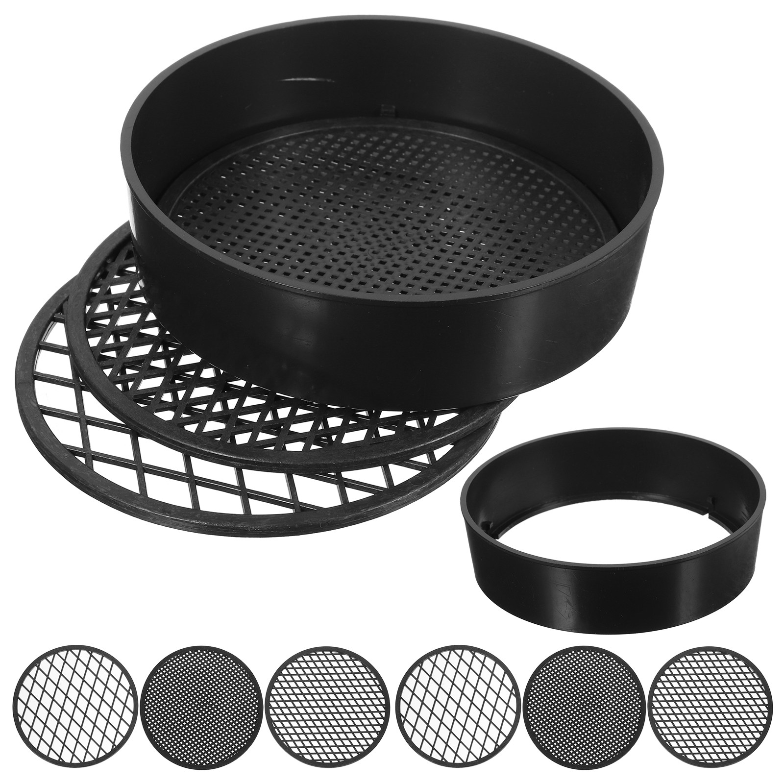 Garden Sieve Soil - 3Set Saringan Tanah Manual Plastik untuk