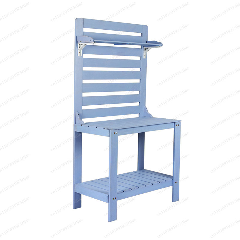 Gardening Tools In Japan - Meja Berkebun Sukulen Kayu Solid dengan