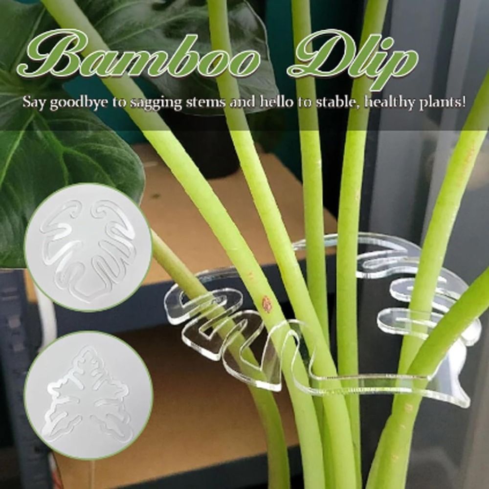 Gardening Tools Wooden - 1/2 Buah Penjepit Bambu Cangkang Penyu