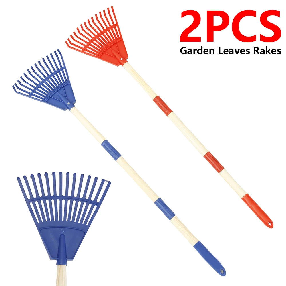 Gardening Tools 5 Year Old - 2 Buah Alat Penggaruk Daun Anak-Anak