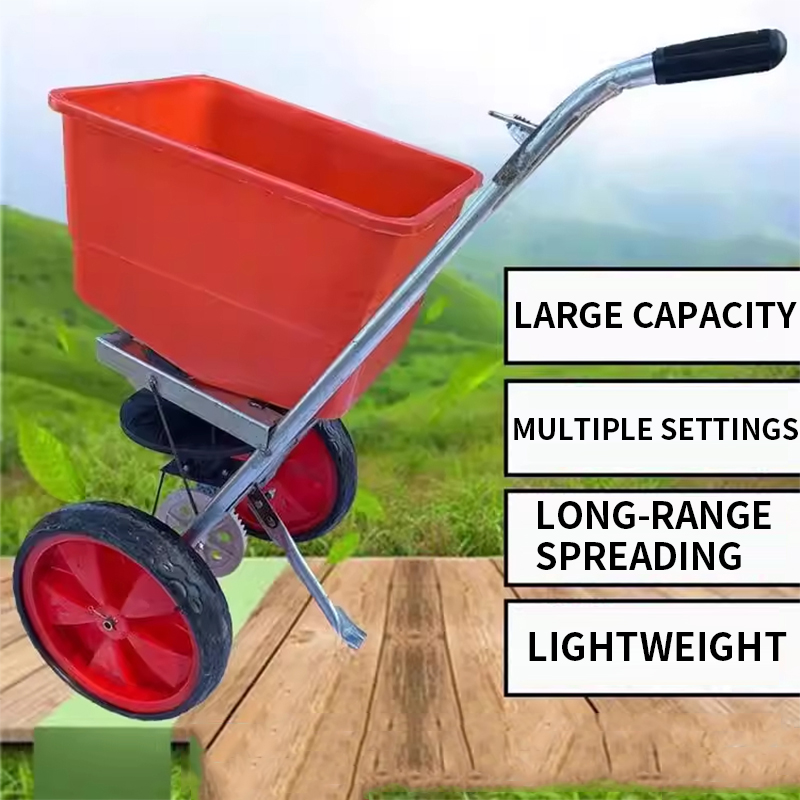 Grass Seed Spreader - Mesin Penyemai dan Pemupuk Benih Rumput