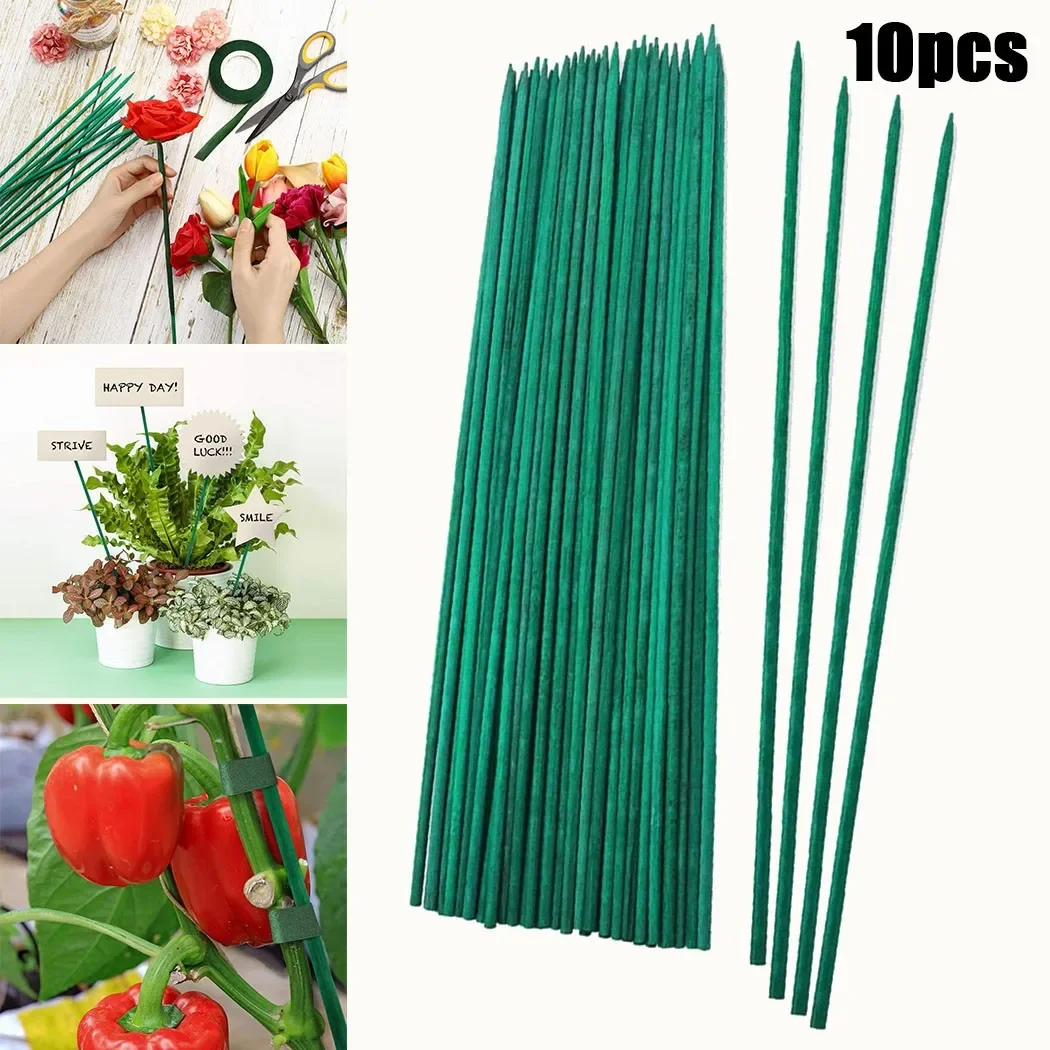 Gardening Tools Wooden - 10 Buah 40Cm Tongkat Pancang Tanaman