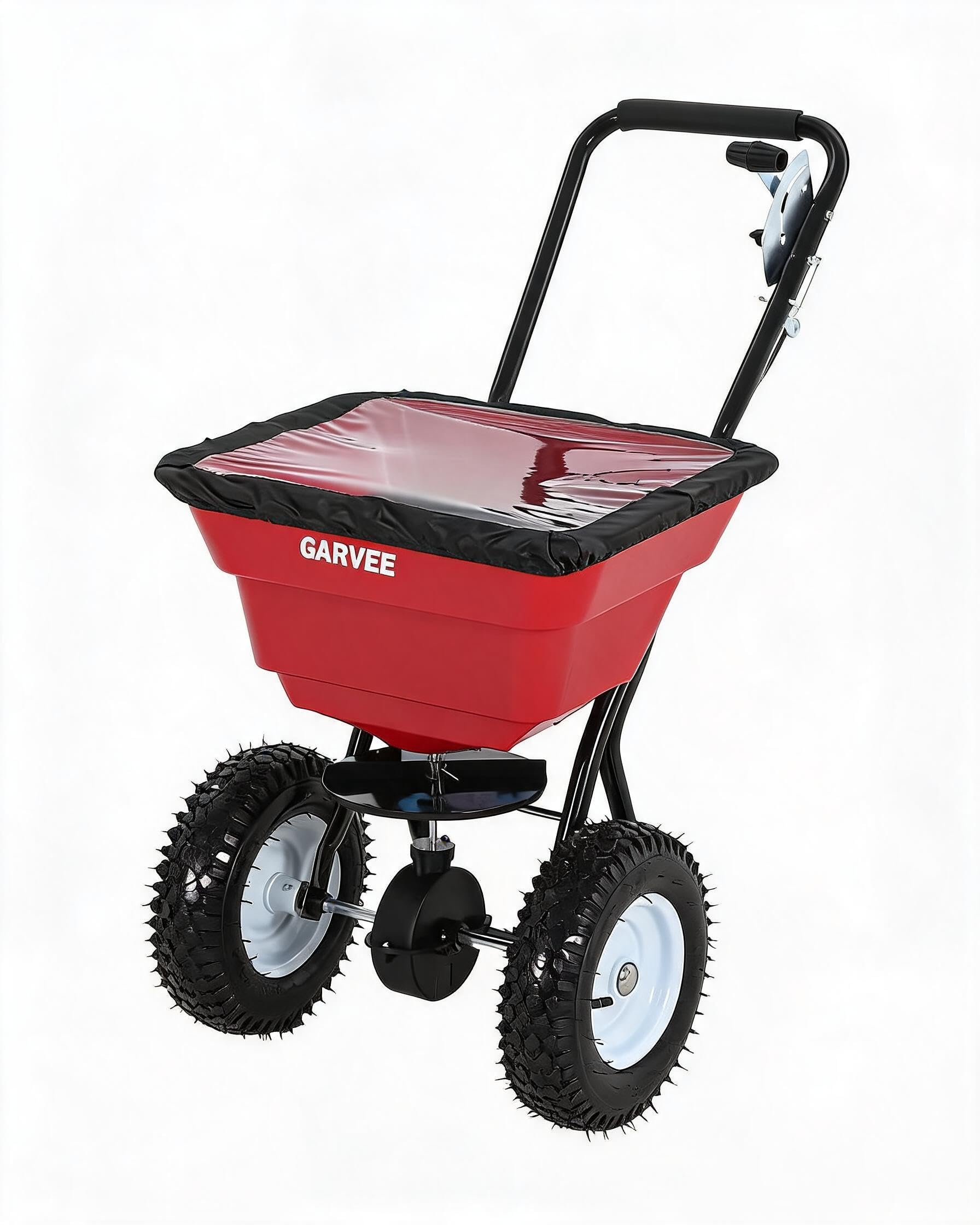 Grass Seed Spreader - Penyebar Pupuk Dorong 80 LBS dengan