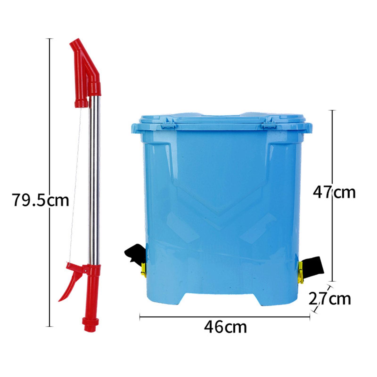 Grass Seed Spreader - Penabur Pupuk Ransel Ember Besar Penabur