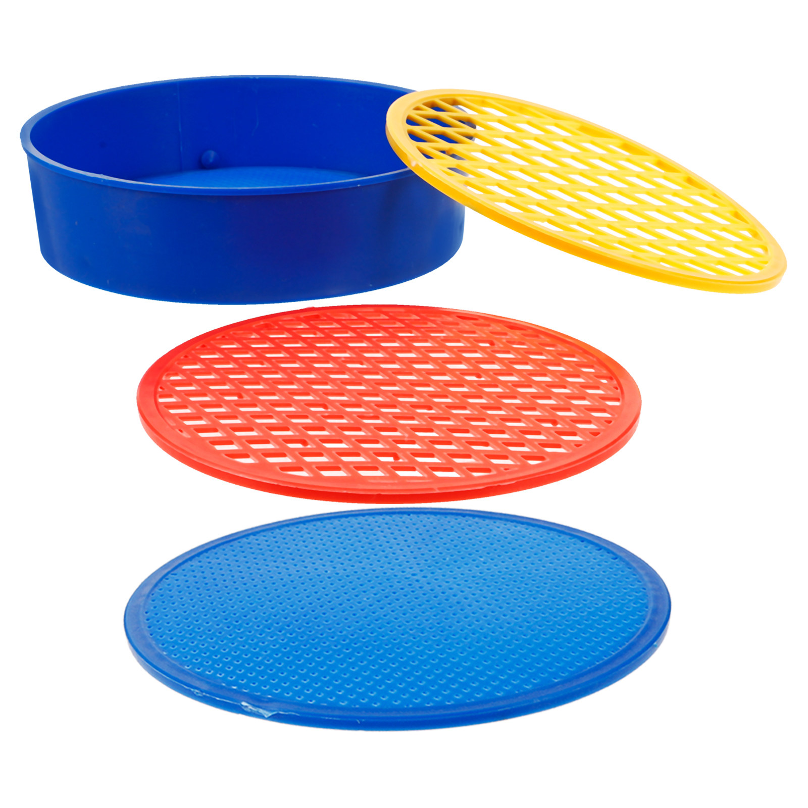 Garden Sieve Soil - 1Set Saringan Tanah Plastik Ringan untuk