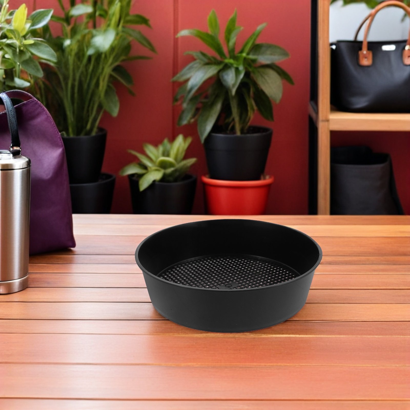Garden Sieve Soil - 6 Buah Saringan Tanah Plastik untuk