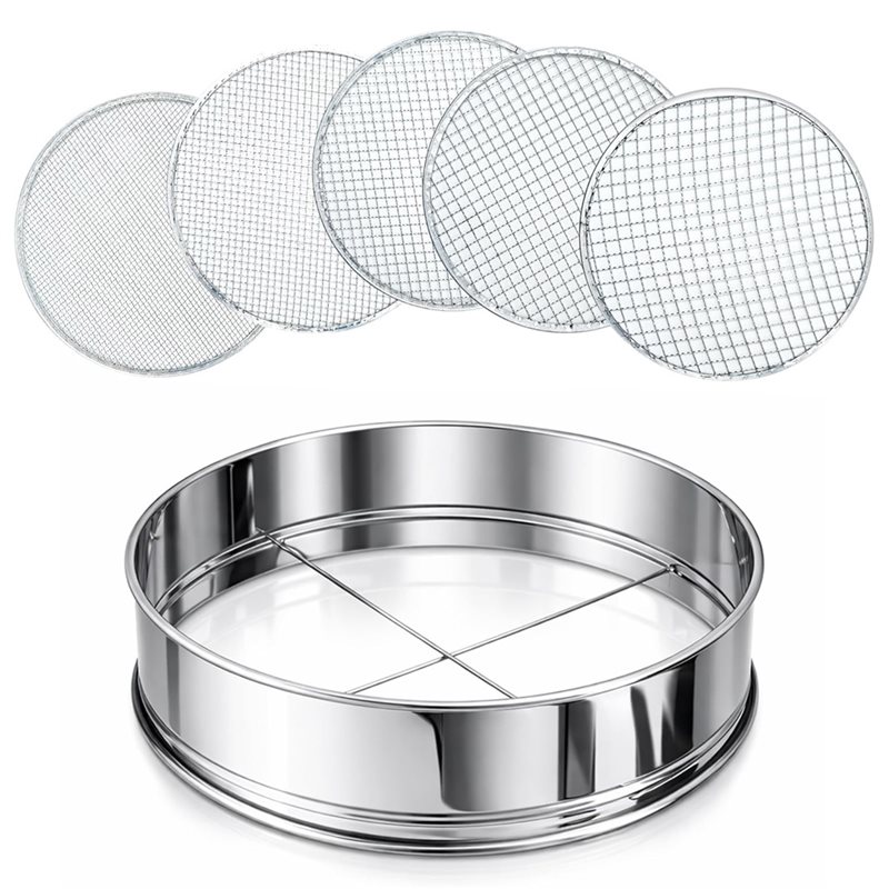 Garden Sieve Soil - Saringan Tanaman B23B dari Baja Tahan