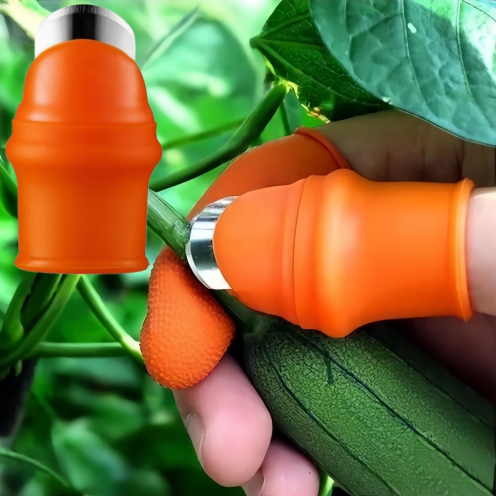Harvest Knife Garden - Pisau Jempol Stainless Steel untuk Memetik