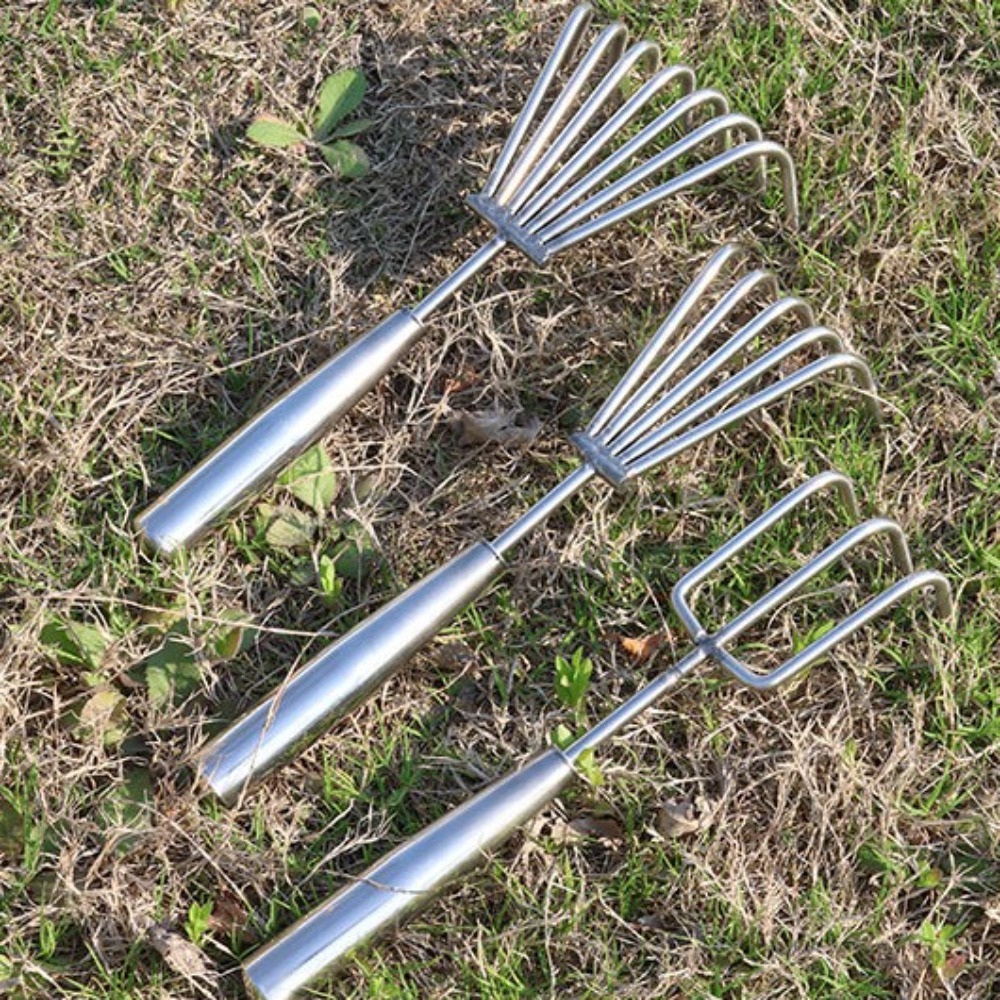 Penarik Gulma Baja Tahan Karat - Grass Seed Spreader ulasan dan harga