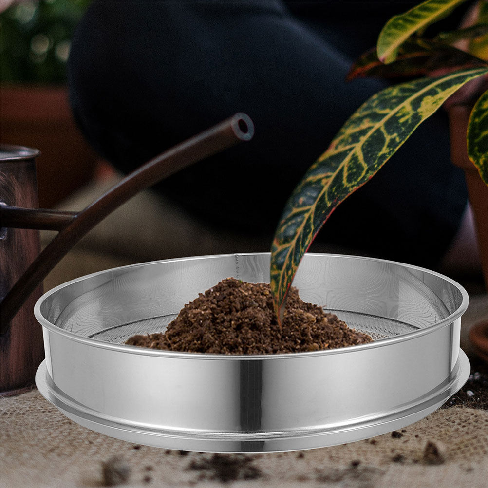 Saringan Jaring Baja Tahan Kar - Garden Sieve Soil ulasan dan harga