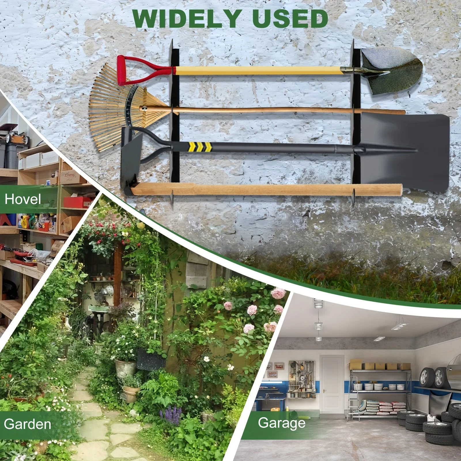 Rak Alat Kebun Logam Tugas Ber - Gardening Tools Range ulasan dan harga