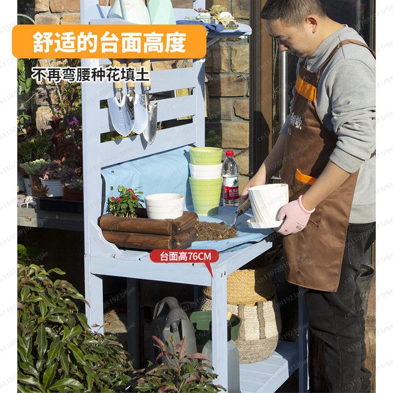 Meja Berkebun Sukulen Kayu Sol - Gardening Tools In Japan ulasan dan harga