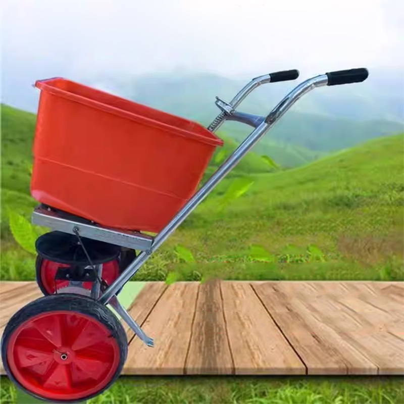 Mesin Penyemai dan Pemupuk Ben - Grass Seed Spreader ulasan dan harga
