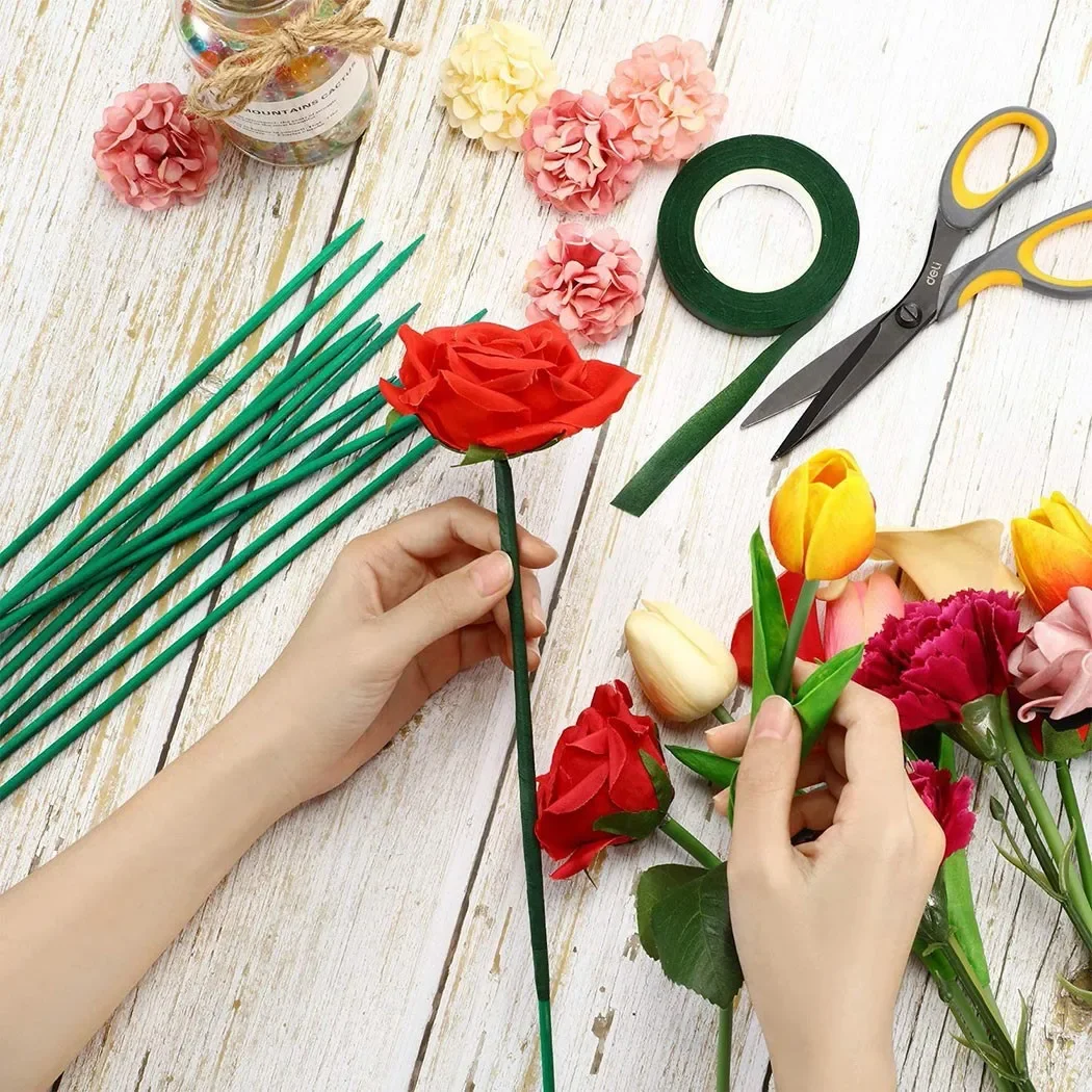 10 Buah 40Cm Tongkat Pancang T - Gardening Tools Wooden ulasan dan harga
