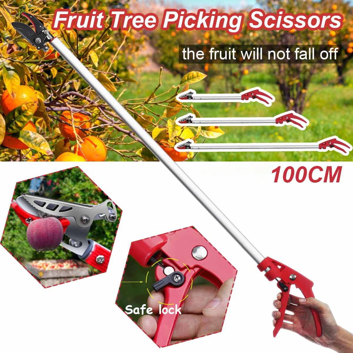 Gunting pangkas pohon taman pe - Harvest Knife Garden ulasan dan harga