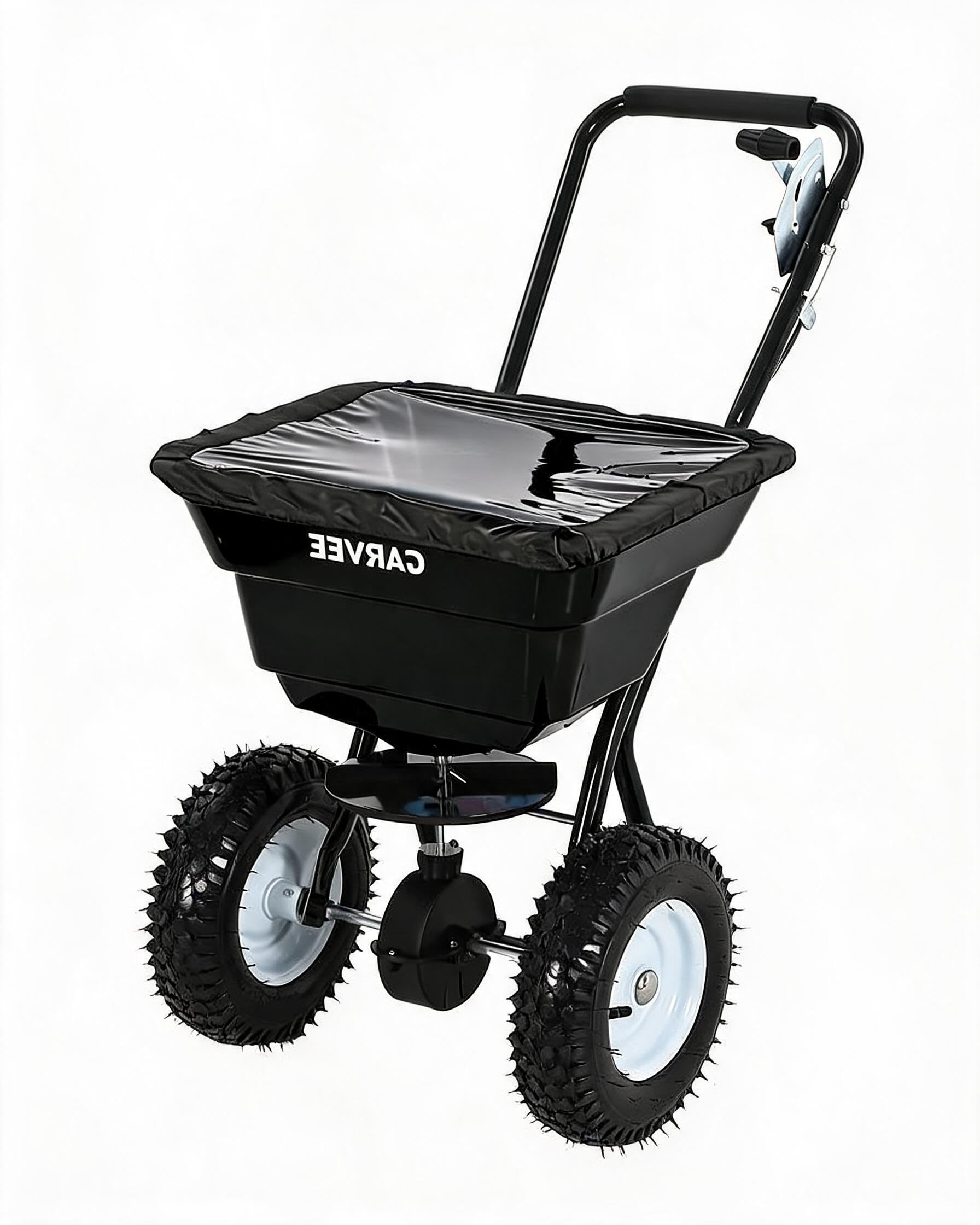 Penyebar Pupuk Dorong 80 LBS d - Grass Seed Spreader ulasan dan harga