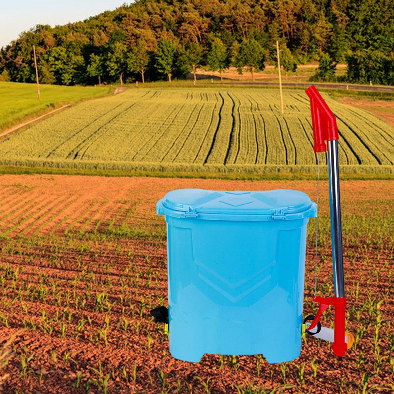 Penabur Pupuk Ransel Ember Bes - Grass Seed Spreader ulasan dan harga