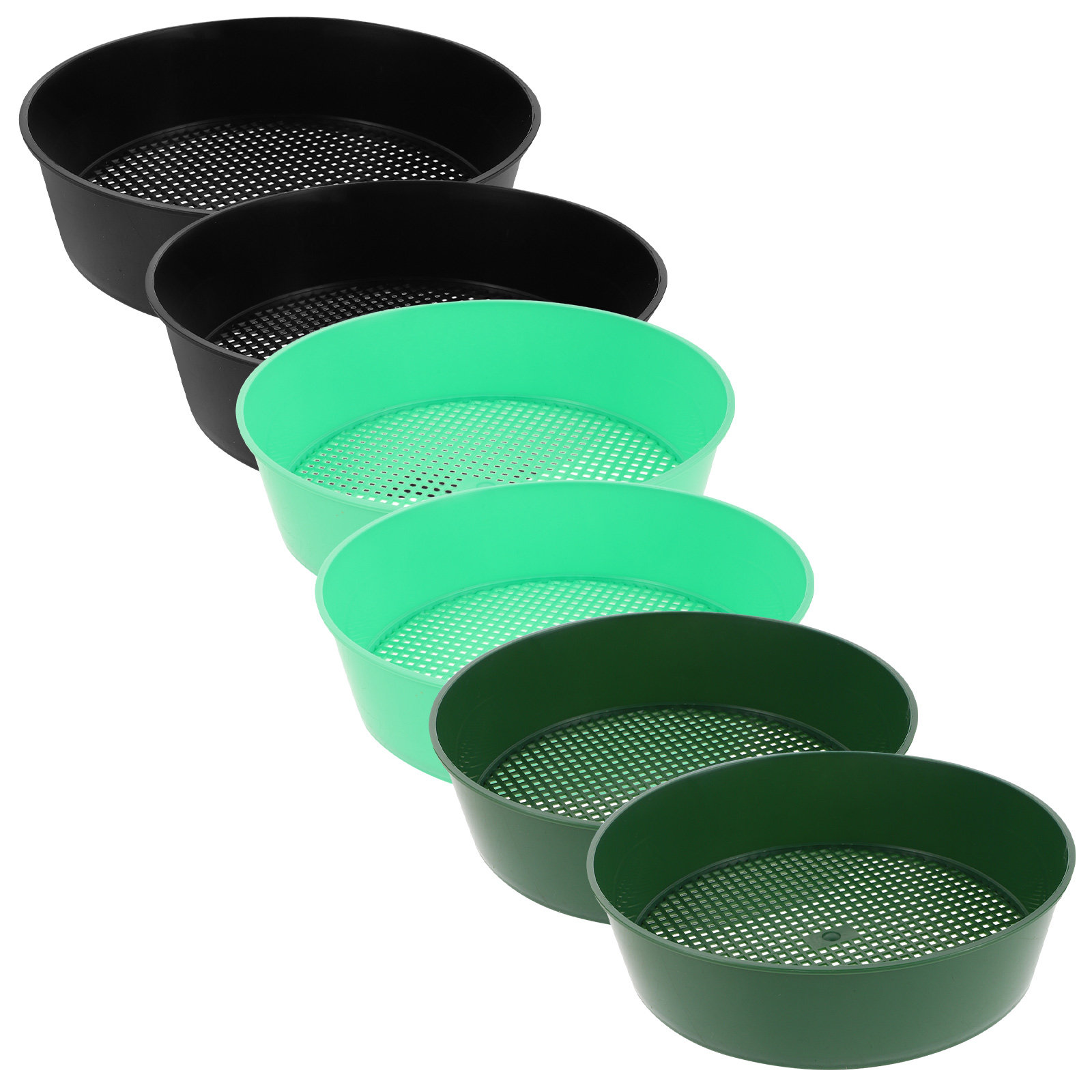 6 Buah Saringan Tanah Plastik  - Garden Sieve Soil ulasan dan harga