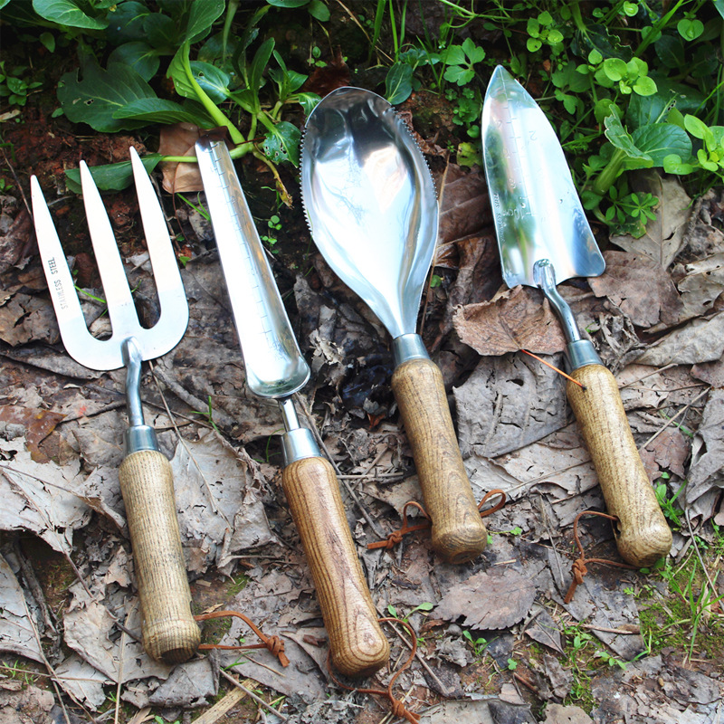 Set Peralatan Kebun 8 Buah dar - Gardening Tools Wooden ulasan dan harga