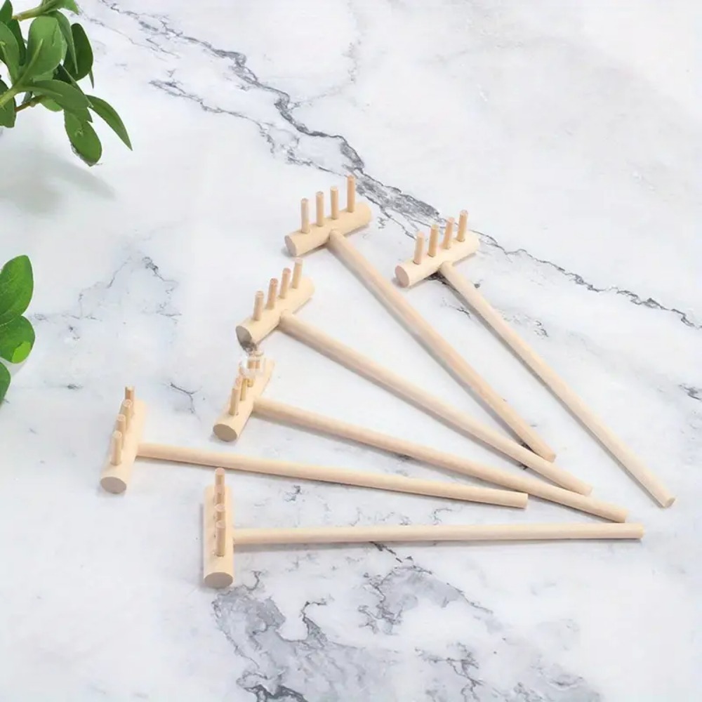 6 Buah Set Garu Bambu Mini unt - Gardening Tools In Japan ulasan dan harga